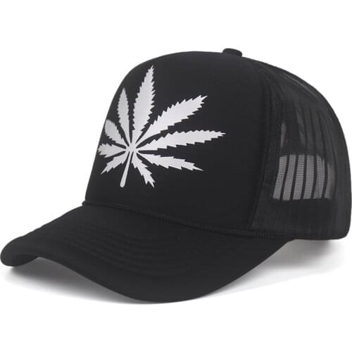 TUNICA 2019 New Fashion Embroidery Maple Leaf Cap Weed Snapback Hats For Men Women Cotton Swag Hip Hop Fitted Baseball Caps
