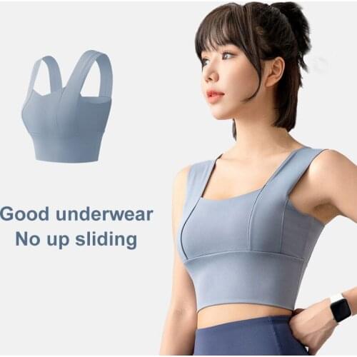 New arrival of sports underwear professional shockproof thin back fast dry running fitness yoga women training sports bra
