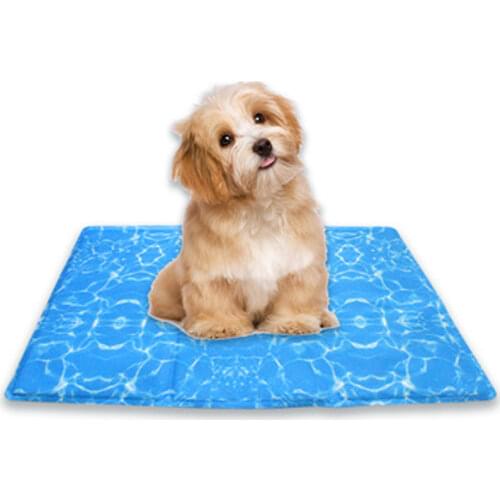 Pet Cooling Mat Dog Bed Cat Mat Summer Ice cooling mat Soft Nylon Dog Chilly Travel Mat