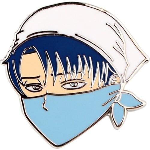 PF885 Japanese Anime Attack on Titan Enamel Pins Badge Brooch Backpack Bag Collar Lapel Decoration Jewelry Gifts for Friends