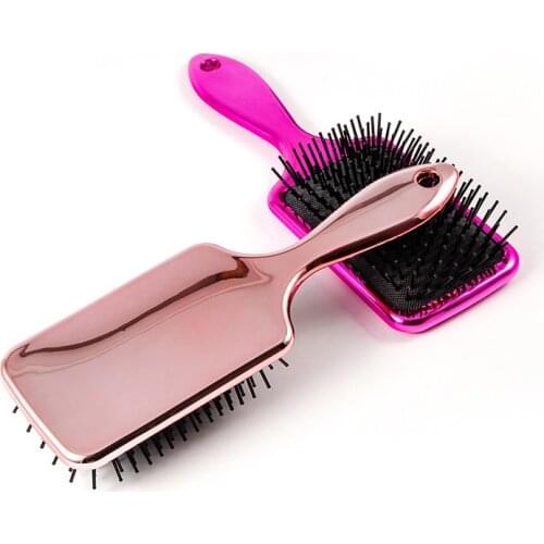 Mirror-style Hair Comb Beauty Anti-Static Haircare Airbag Massage Hair Brush Large Plate Fluffy Hairdressing Barber Accessory