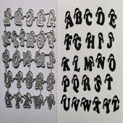 Christmas letter Metal Cutting Dies for DIY Scrapbooking Album Paper Cards Decorative Crafts Embossing Die Cuts