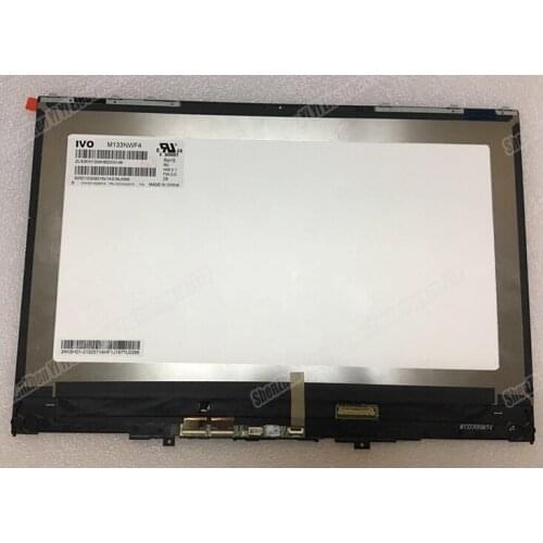 13.3'' FHD 4K LCD Touchscreen Digitizer Assembly with Bezel NV133FHM-N61 LP133WF4-SPB2 For Lenovo Yoga 730-13 5D10Q89746