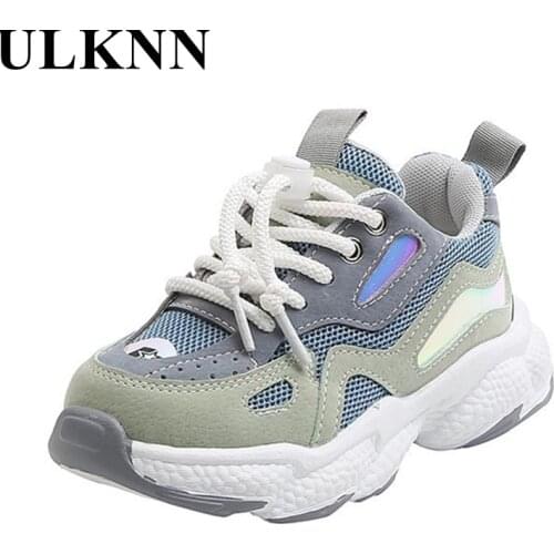 Children Light Running Shoes 2021 Winter New Sports Shoes Kids Pink Non-slip 7 10 8 Years Old Mesh Lightweight 9 4 Years