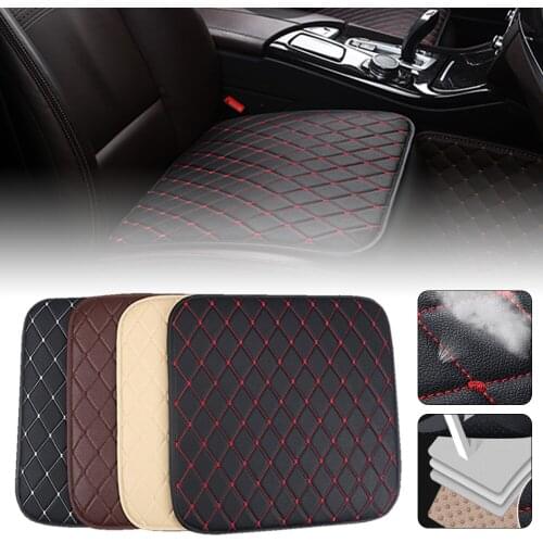 Universal Car Auto Seat Cover Front Cushion Soft Leather Seat Pad Cushion Car Accessories
