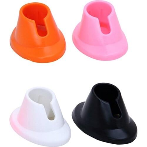 1Pc Nail Art Manicure Nail Art Slanted Holder Tool Nail Polish Holding Tool - Random Color
