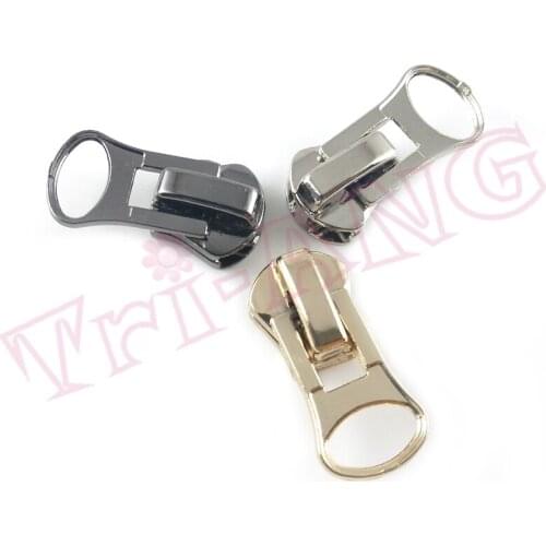 20pcs/lot, Fashion Multi-color Resin Zipper Sliders 5