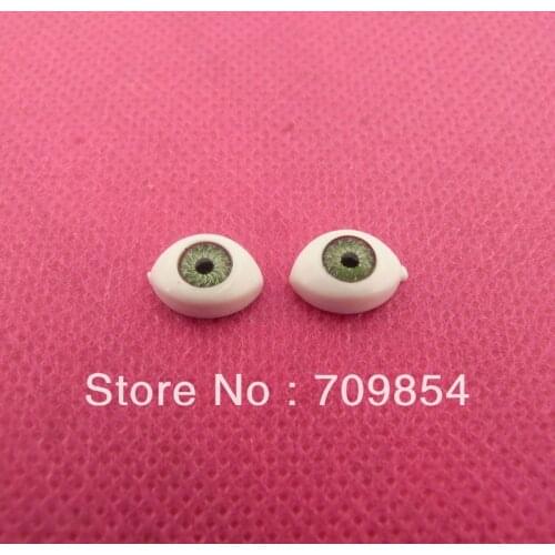 203pcs/lot 14*10mm flat back eye resin eyes toy accessories TCW3