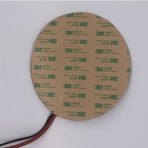 24v rotondo 300mm OD Flexible Waterproof Silicone Heater Pad For 3D Printer Oil Tank Drum silicone heating