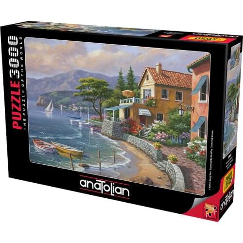 Anatolian 3000 Pieces Puzzle Cennetin Kıyısı / Paradise Retreat