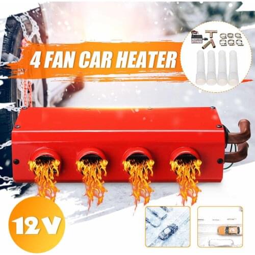 12V 24V Car Heater Auto Van Heating Fan Windshield Defroster Air Heater For RV Motorhome Trailer Trucks