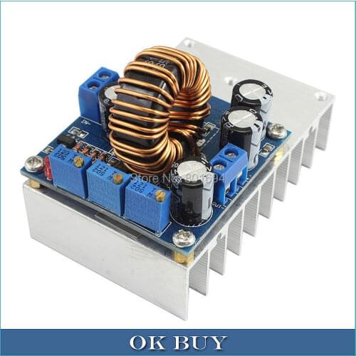 DC-DC Efficient 12A Power Adjustable Step-Down Constant Voltage Constant Current Lithium Battery Charging LED Drive Power Module