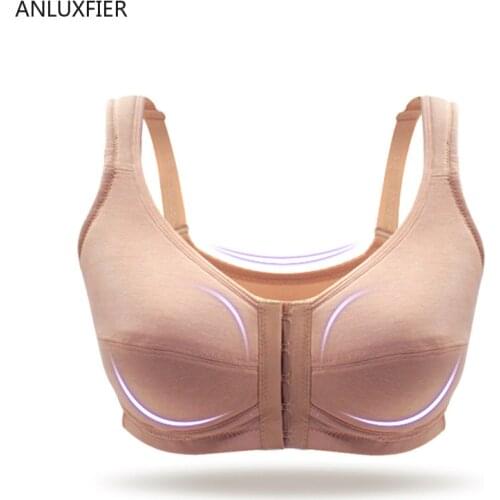 H9624 Front Buckle Special Bra Adjustable Strap No Steel Ring Breathable Bras Underwear After Breast Cancer Surgery Bra Lingerie
