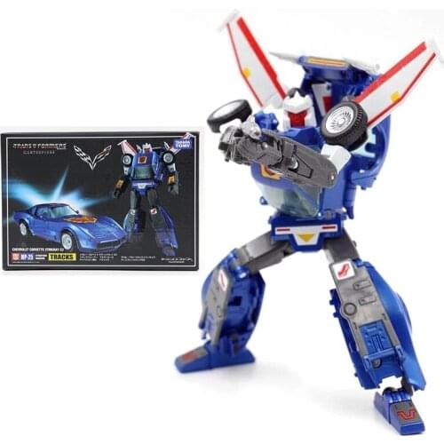 TAKARATOMY Transformers Toys Anime Figure Transformers Masterpiece MP25 Tracks 26 Road Race Action Toy Figure Toys for Children