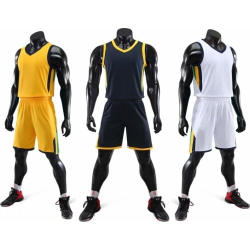 Men Custom Basketball Jersey , Basketball Uniforms Sleeveless Shirt, Basketball Sets Plus Size 3 color, Can Printing Name Number