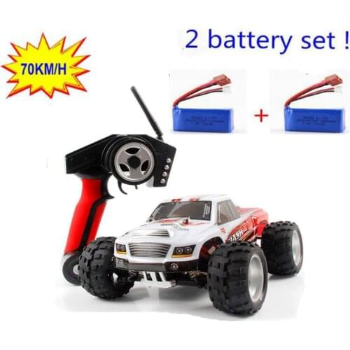 2pcs battery set ! High-speed car A979-B four-wheel drive drift car 2.4G off-road remote control car 1:18 full-scale car