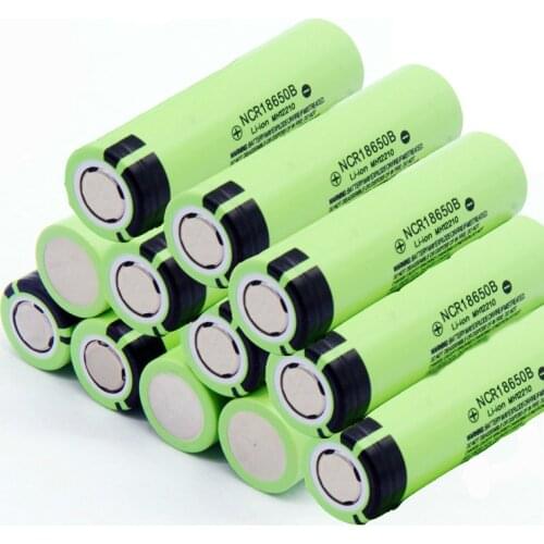 NCR18650B 3.7V 3400 Mah 3400mah Rechargeable Lithium Battery