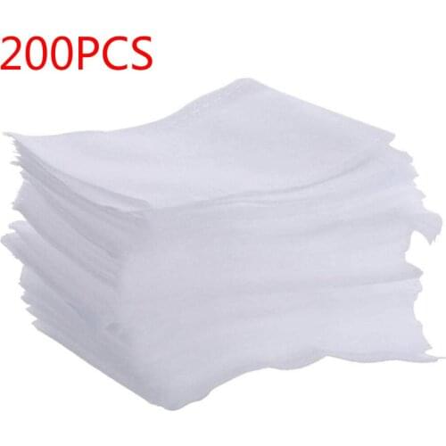 200 pieces of 8x10cm non-woven planting bags, biodegradable planting nursery nursery bags, white plant garden supplies