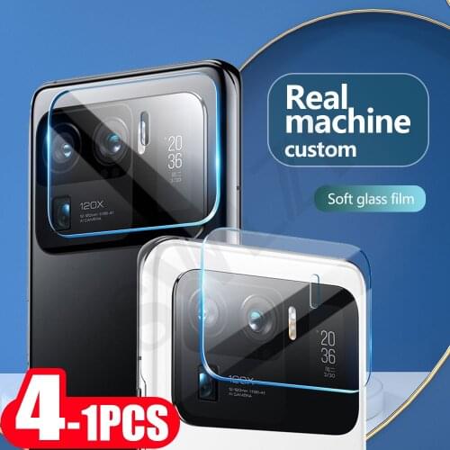 4-1Pcs 9H Camera Lens for Xiaomi Mi 11 11X Pro 11i 10 Ultra 10S 10T 9 SE 9T 8 Lite film Glass Camera protector screen protector