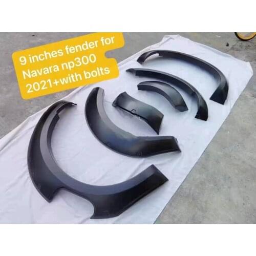 Osmrk Car Fender Flares Arch Wheel Eyebrow Protector/mudguard Sticker for Navara Np300 2021