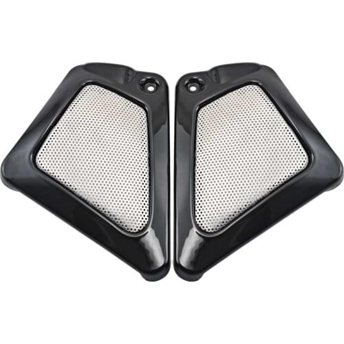 Motorcycle Airbox Front Side Frame Cover Black Panel Grille Air Intake Protector Guard For Harley V-Rod Night Rod Special Models