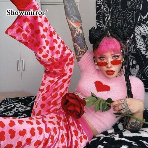 Showmirror Women's Velvet Trousers