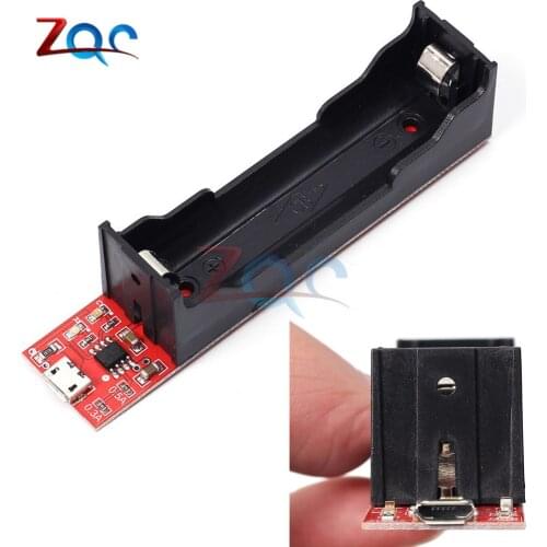 TEC4056 18650 Charger Module 4.2V Lithium Battery Charger for 18650 Lithium non-protection Board Module 0.8A 0.5A 0.3A