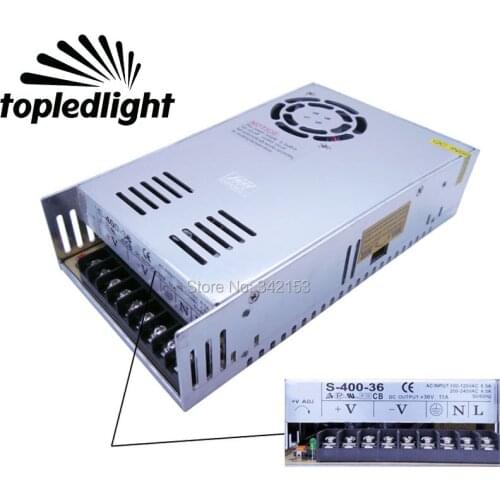 DC36V 11A 400W Universal Regulated Switching Power Supply For Led Strips Home Appliances Portable Lighting Accessories