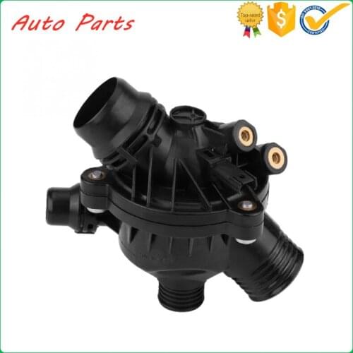 11537549476 Car Engine Coolant Water Outlet Thermostat with Housing for BMW E90 330 E60