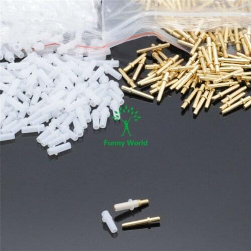 16mm Dental Medium PIN WITH SLEEVES Dental Lab Suppliers 1000Sets