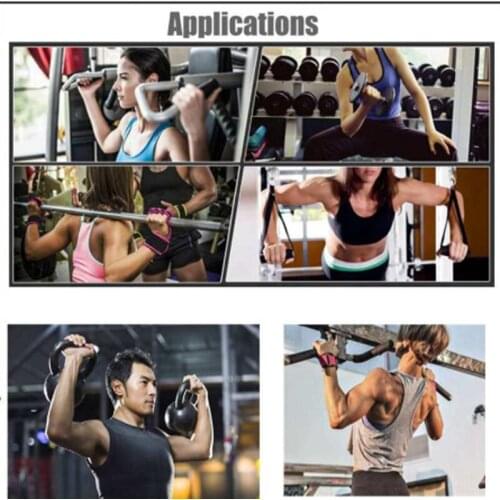 2020 1 Pair Weight Lifting Training Gloves Women Men Fitness Sports Body Building Gymnastics Grips Gym Hand Gloves перчатки