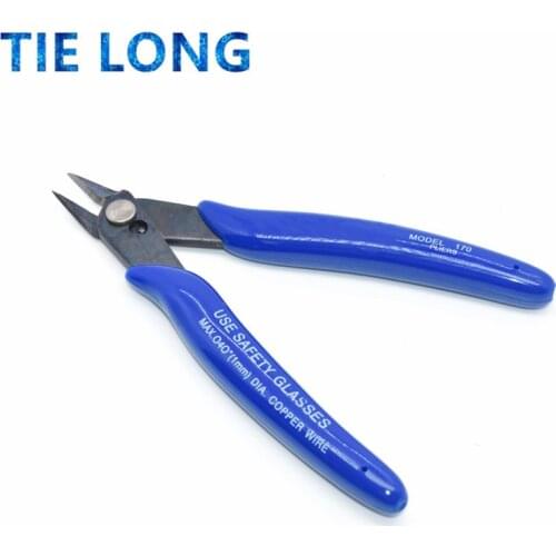 TIELONG U.S. US American Plato. PLATO 170 Wishful Clamp DIY Electronic Diagonal Pliers Side Cutting Nippers Wire Cutter