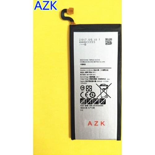 AZK Replacement EB-BG928ABE Battery for Samsung GALAXY S6 edge Plus G9280 Edge+ Authentic Phone Battery 3000mAh