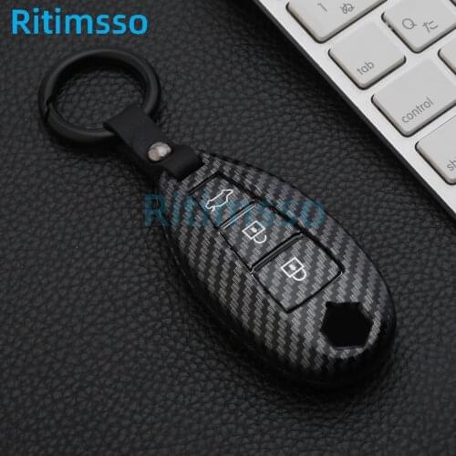 Car Key Case Cover For Suzuki Swift Ignis Kizashi Sport SX4 Baleno Ertiga SCORSS Grand Vitara 2016 2017 2018 2019 Accessorie