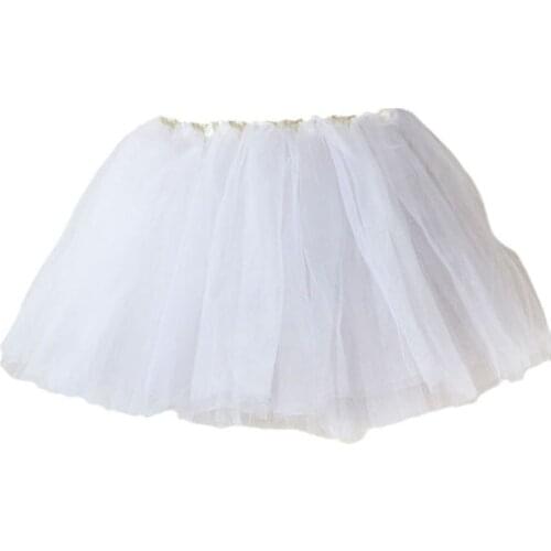 Lace Solid Skirts Girl Princess Pettiskirt Party Ballet Tutu Skirt Mini Dress Summer Spring Lace Baby Clothes Юбка Для Девочки