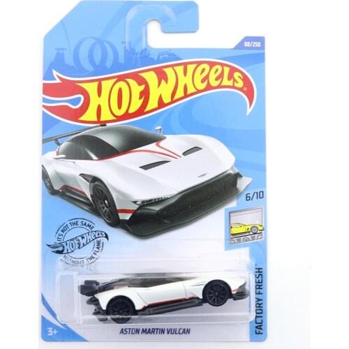 2020-88 Hot Wheels ASTON MARTIN VULCAN Mini Alloy Coupe 1/64 Metal Diecast Model Car Kids Toys Gift