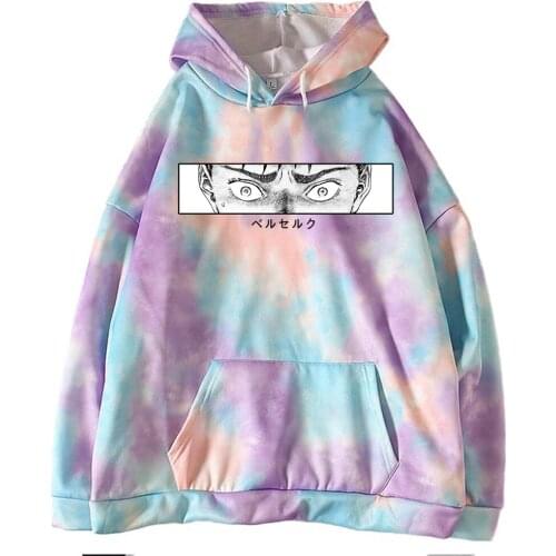 Men Berserk Guts Hoodie Men Women Anime Eyes Manga Hoodies Bluzy Tops Clothes