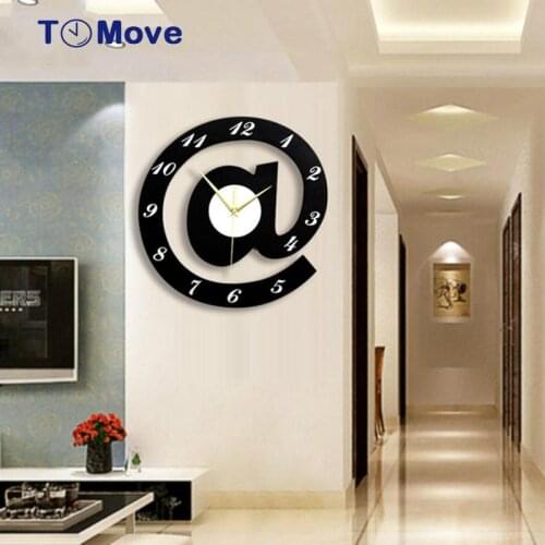 Nordic Wall Clock The A Creative Personality Symbol Mute Fashion Living Room Home Decor Trend Abstract Modern Design relojes