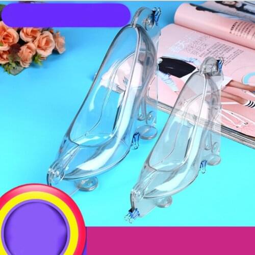 NHM High heels chocolate mold chocolate mold transparent cake baking tool big and small
