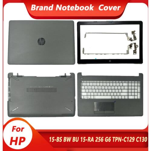 NEW For HP 15-BS 15T-BS 15-BW 15Z-BW 250 G6 255 G6 Laptop LCD Back Cover/Front bezel/LCD Hinges/Palmrest/Bottom Case 15-bs008ca