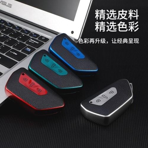 New Soft TPU Car Remote Key Full Cover Case For Volkswagen VW Golf 8 Mk8 2020 Skoda 3 Buttons Car Smart Accessories