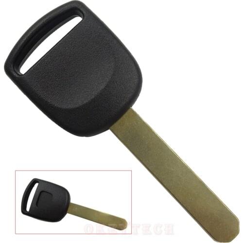 OkeyTech Transponder Ignition Remote Car Key Shell For Honda CR-V XR-V Accord Civic Jade with Chip Groove Key Fob Replacement