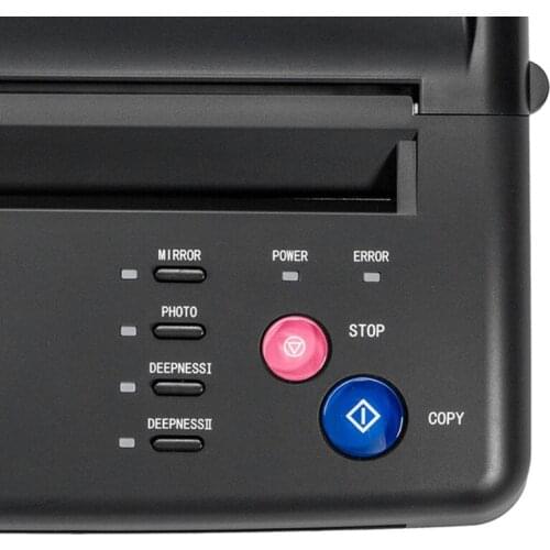 Q1QD Black Tattoo Transfer Copier Printer Machine Thermal Stencil Paper Maker