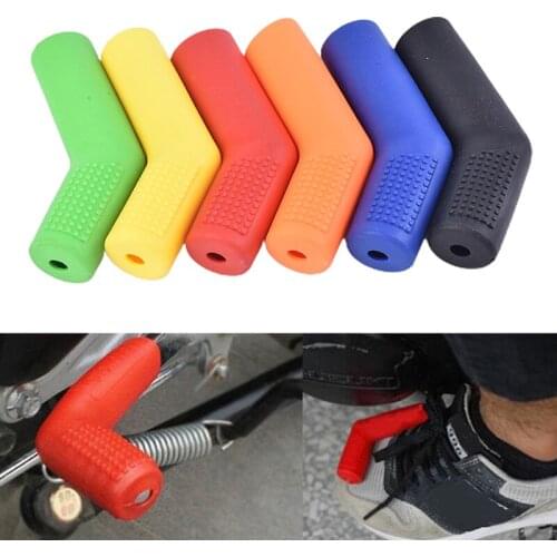 1Pcs Shift Rod Black/Green/Blue/Red/Yellow/Orange Rubber Protective Sleeve Of Motorcycle Shift Lever Cover