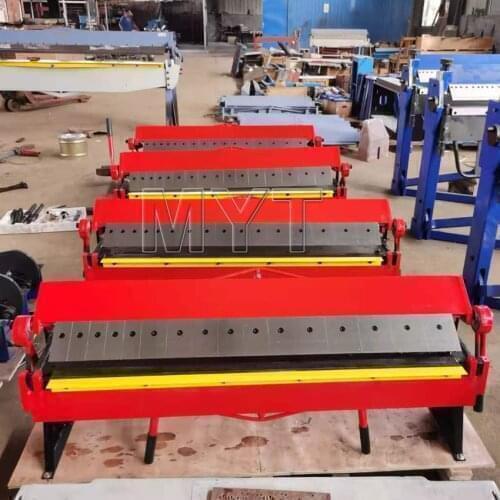Mine Manual Folding Machine For Thin Metal Plate