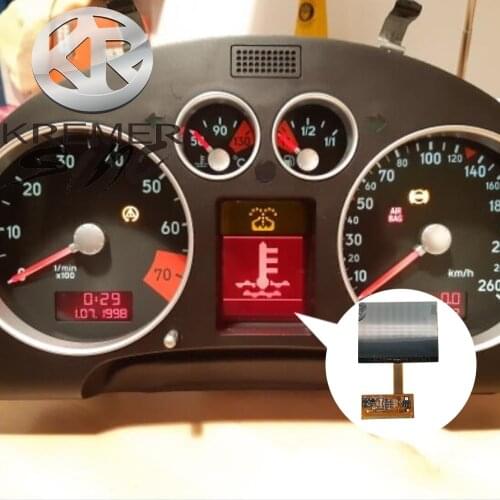 LCD Display for Audi TT Year 1998-2006 Dark Background Color TOP QUALITY Audi LCD Display