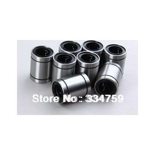200pcs/lot Fast Shipping LM6UU 6mm Linear Ball Bearing CNC part Linear Bearings