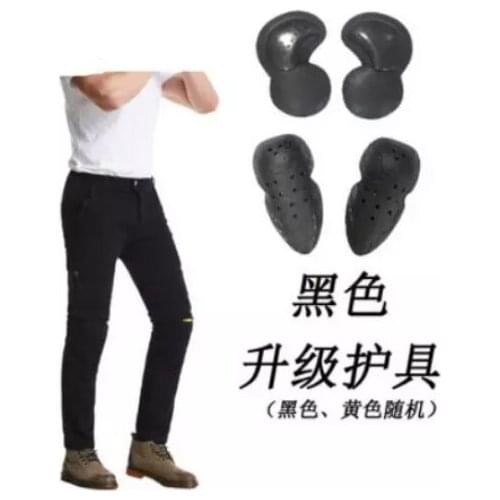 Hot Sale Motorcycle Racing Nostalgic Jeans Camouflage Built-in Protective Gear Stretch Rally With Multi Pockets Water Meter A