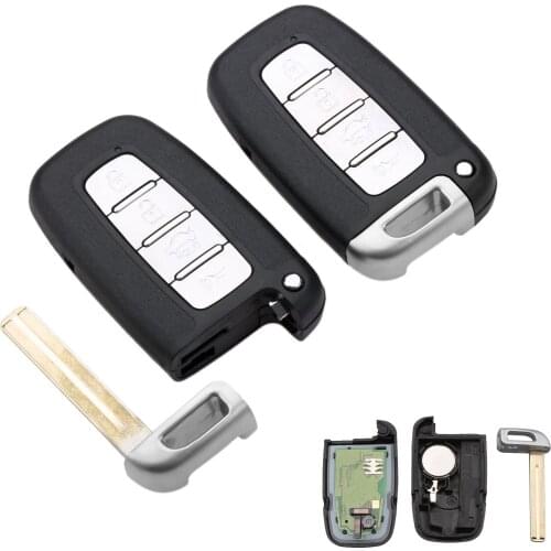 4 Buttons 433Mhz Smart Remote Key Keyless Fob PCF7952 SY5HMFNA04 For Veracruz Santa FE Tucson Elantra GT