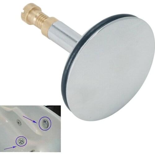 43mm Bathtub Pop-Up Plug Replacement Bath Tub Sink Waste Plug Flat Seal Bathroom Tub Drainer Strainer Bathtub Drain Stopper